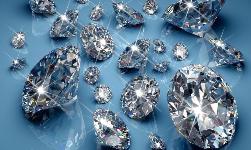 L'immagine raffigura dei diamanti