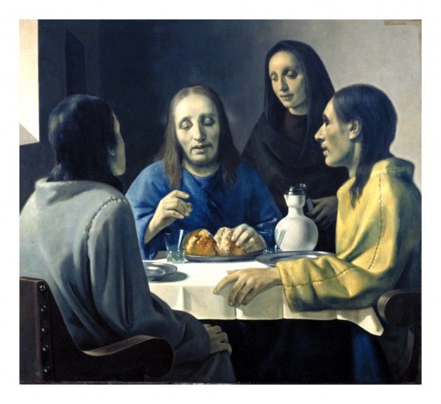 L'immagine rappresenta La cena di Emmaus - Falso di Han van Meegeren