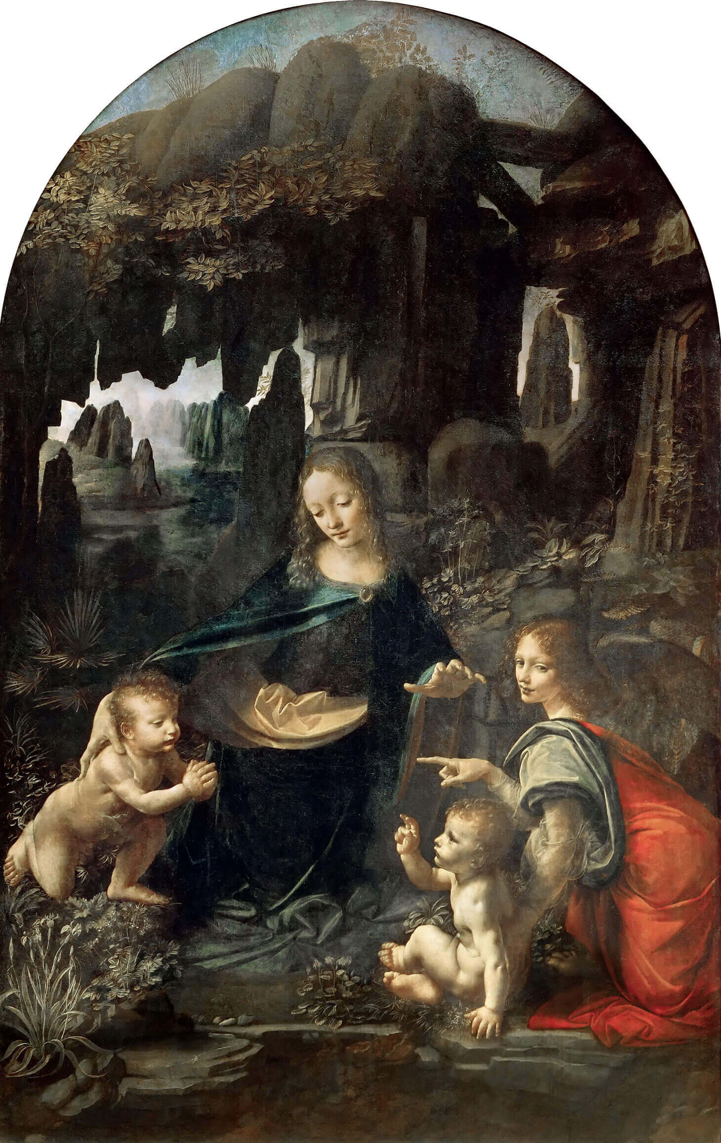 Il Diritto Perfetto - Vergine delle Rocce - Leonardo da Vinci