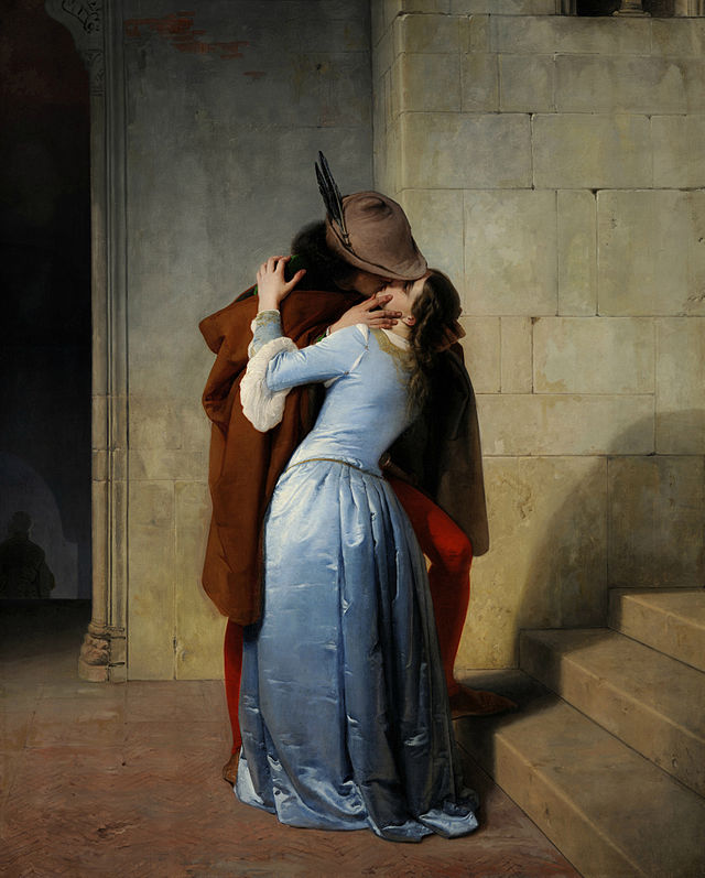 Il Bacio, Hayez, Pinacoteca di Brera