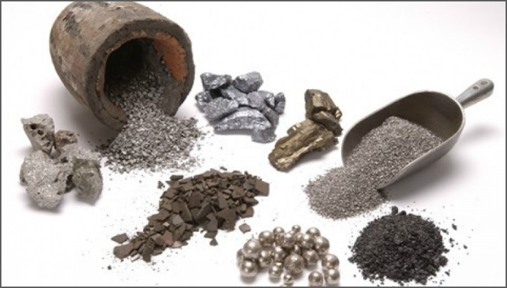 L'immagine raffigura diversi metalli pesanti a elevata tossicità
