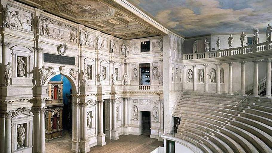 Immagine del teatro Olimpico a Vicenza